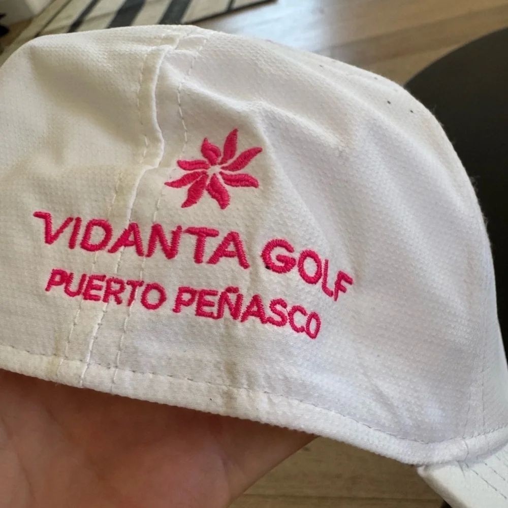 Callaway White and Pink Women's Hat